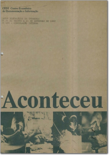 Aconteceu Fatos Destacados na Imprensa (n. 198, ago- set. 1982.)