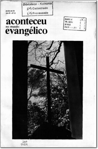 Aconteceu no Mundo Evangélico (n. 18, jan. 1984.)
