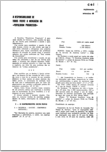 CEI Suplementos (n.2, set. 1969.)