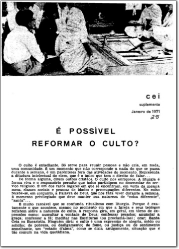 CEI Suplementos (jan. 1971.)