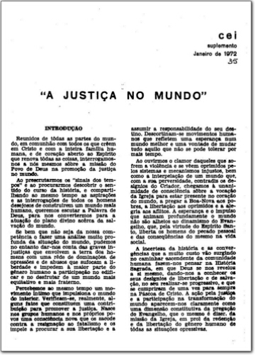 CEI Suplementos (n. 35, jan. 1972.)