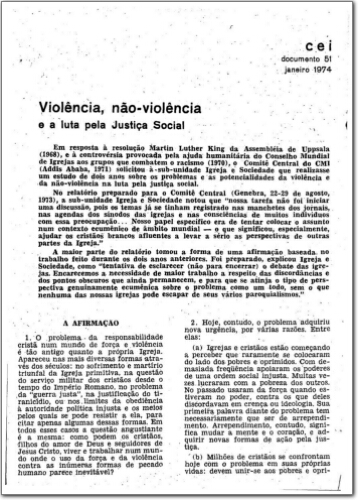 CEI (n. 51, jan. 1974.)
