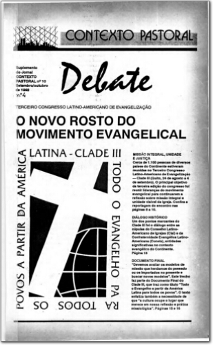 Contexto Pastoral Suplemento Debate (n. 10, set./out. 1992.)