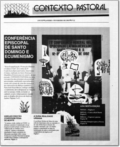 Contexto Pastoral (n. 12, jan./fev. 1993.)