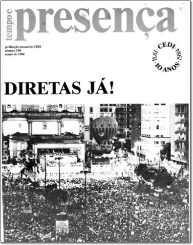 Tempo e Presença (n. 190, mar. 1984.)