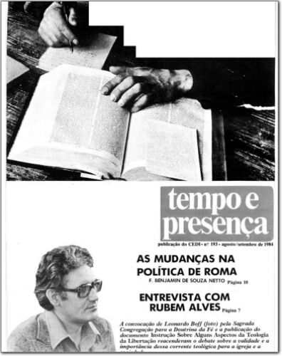 Tempo e Presença (n. 193, ago./set. 1984.)
