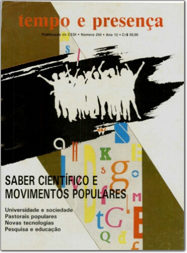 Tempo e Presença (n. 250, mar./abr. 1990.)