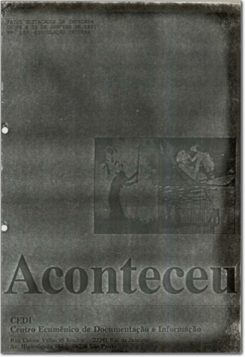 Aconteceu Fatos Destacados na Imprensa (n. 133, jan. 1981.)