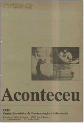 Aconteceu Fatos Destacados na Imprensa (n. 140, abr. 1981.)