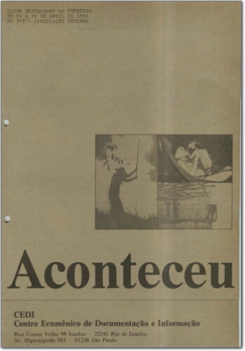 Aconteceu Fatos Destacados na Imprensa (n. 141, abr. 1981.)