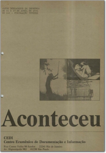 Aconteceu Fatos Destacados na Imprensa (n. 142, abr. 1981.)