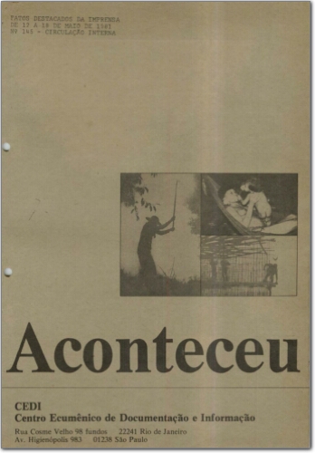 Aconteceu Fatos Destacados na Imprensa (n. 145, maio. 1981.)