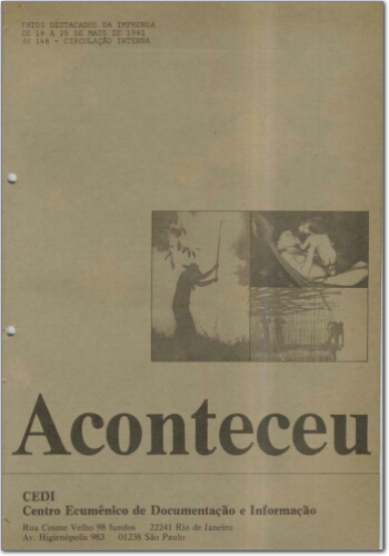 Aconteceu Fatos Destacados na Imprensa (n. 146, maio. 1981.)