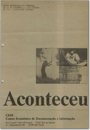 Aconteceu Fatos Destacados na Imprensa (n. 164, set-out. 1981.)