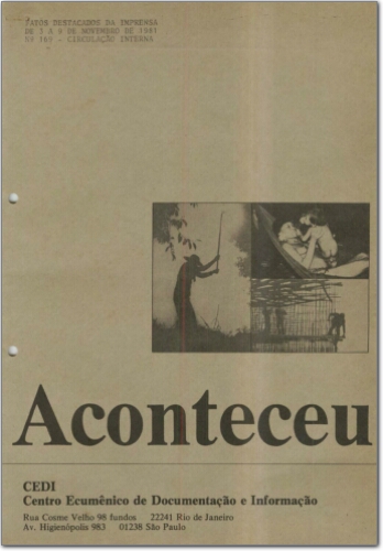 Aconteceu Fatos Destacados na Imprensa (n. 169, out. 1981.)