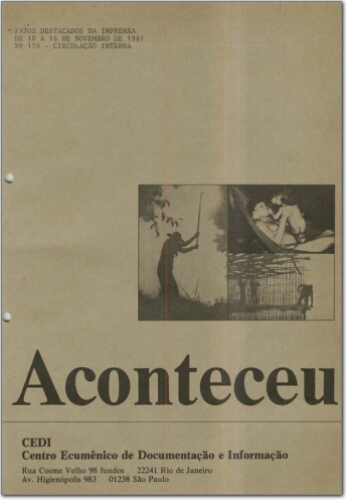 Aconteceu Fatos Destacados na Imprensa (n. 170, nov. 1981.)