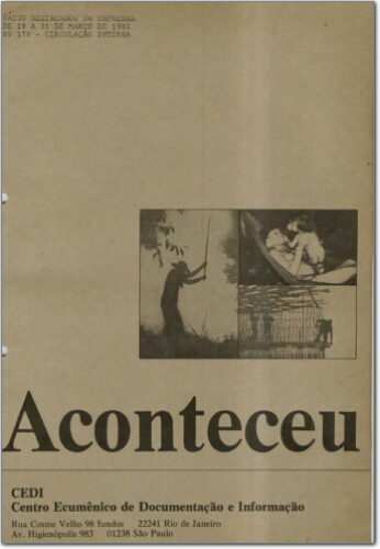 Aconteceu Fatos Destacados na Imprensa (n. 179, mar. 1982.)