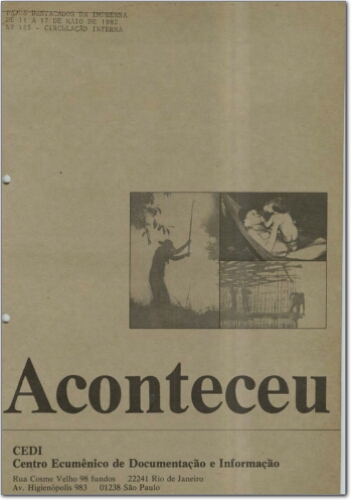 Aconteceu Fatos Destacados na Imprensa (n. 185, maio. 1982.)