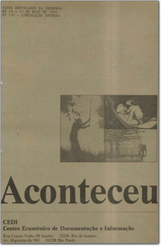 Aconteceu Fatos Destacados na Imprensa (n. 186, maio. 1982.)