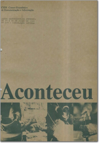 Aconteceu Fatos Destacados na Imprensa (n. 194, jul. 1982.)