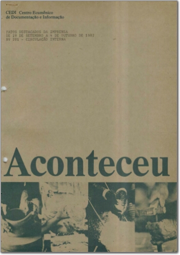 Aconteceu Fatos Destacados na Imprensa (n, 201, set./out. 1982.)