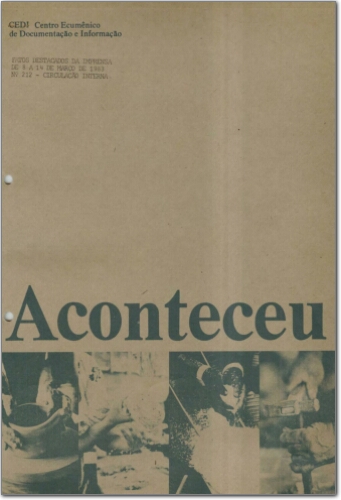 Aconteceu Fatos Destacados na Imprensa (n. 212, mar. 1983.)