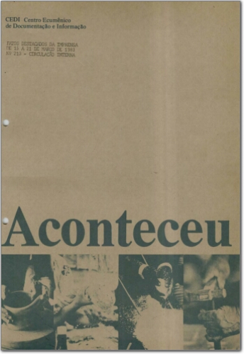 Aconteceu Fatos Destacados na Imprensa (n. 213, mar. 1983.)