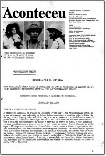 Aconteceu Fatos Destacados na Imprensa (n. 266, maio. 1984.)