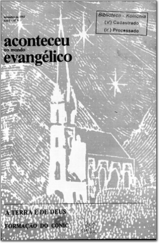 Aconteceu no Mundo Evangélico (n. 5, nov. 1982.)