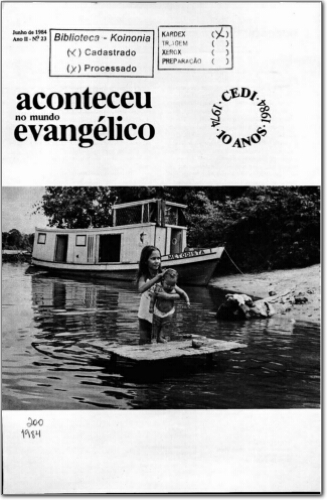 Aconteceu no Mundo Evangélico (n. 23, jul. 1984.)