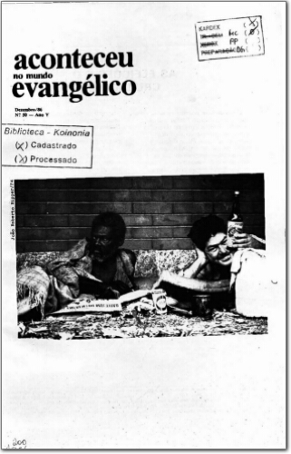 Aconteceu no Mundo Evangélico (n. 50, dez. 1986.)