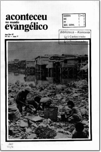 Aconteceu no Mundo Evangélico (n. 51, jan./fev. 1987.)