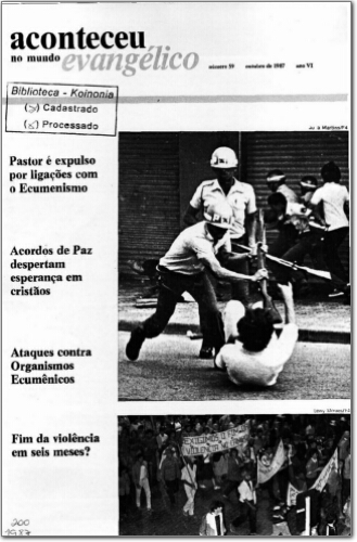 Aconteceu no Mundo Evangélico (n. 59, out. 1987.)