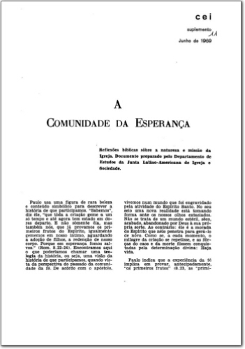 CEI Suplementos (n.11, jun. 1969.)