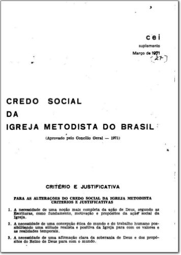 CEI Suplementos (n.27, mar. 1971.)