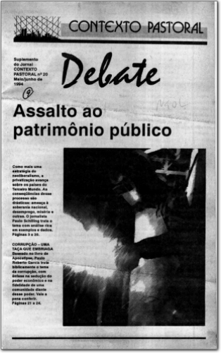 Contexto Pastoral Suplemento Debate (n. 20, maio/jun. 1994.)