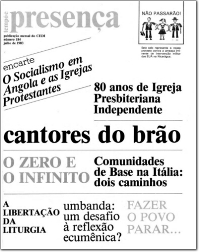 Tempo e Presença (n. 184, jul. 1983.)