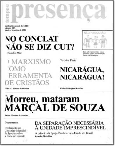 Tempo e Presença (n. 189, jan./fev. 1984.)
