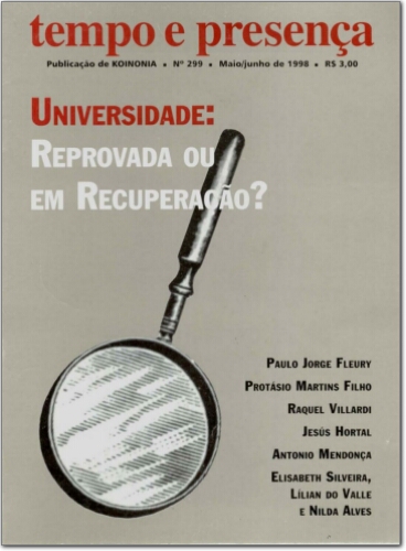 Tempo e Presença (n. 299, maio/jun. 1998.)