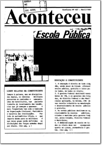 Aconteceu (n. 407, abr. 1987.)