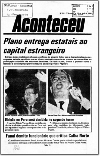 Aconteceu (n. 539, mar/ abr. 1990.)