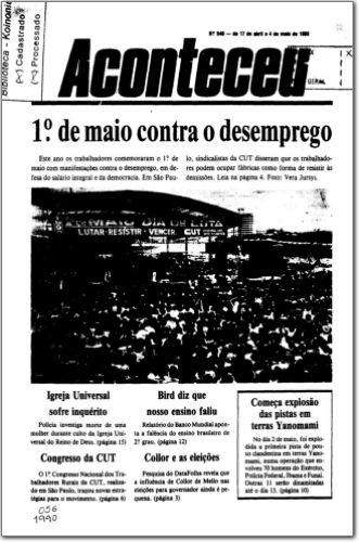 Aconteceu (n. 540, abr/ maio. 1990.)