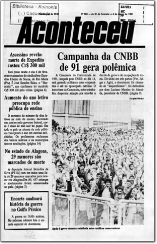 Aconteceu (n. 560, fev/mar. 1991.)