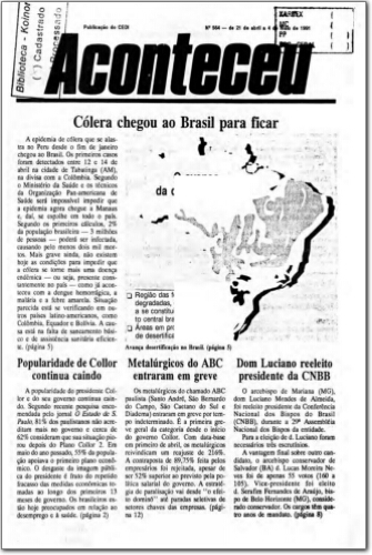 Aconteceu (n. 564, abr/ maio. 1991.)