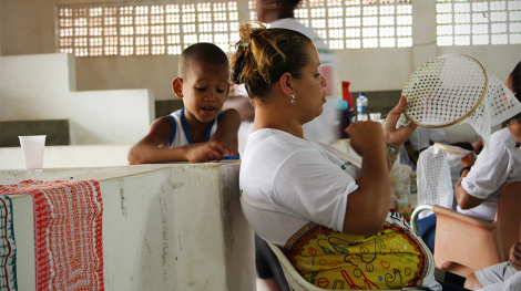 Oficina de bordado tradicional Barafunda no Ilê Axé Opô Afonjá: arte e direitos