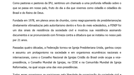 Manifesto de Pastoras e Pastores da IPU divulgar_page-0001