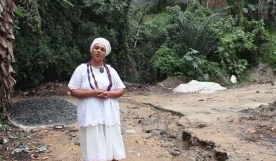 Demolição de terreiro